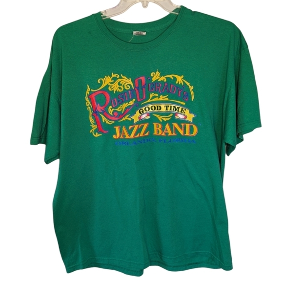 Vintage Gildan Rosie O'Grady's good time jazz band men's XL - Picture 1 of 5